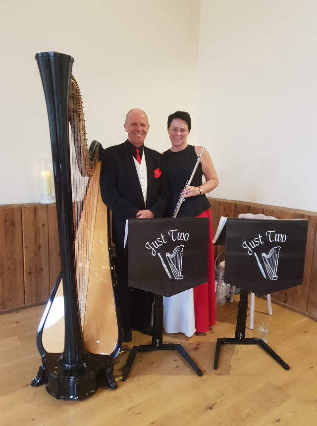 Photo by Just Two Flute and Harp Duo