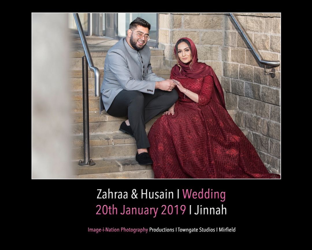 Zahraa & Husain Wedding banner