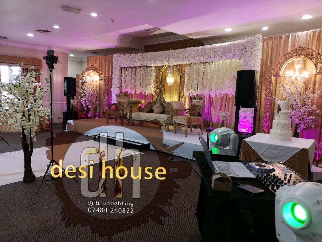 example of DESI HOUSE dj & uplighting work on Shaadi Services
